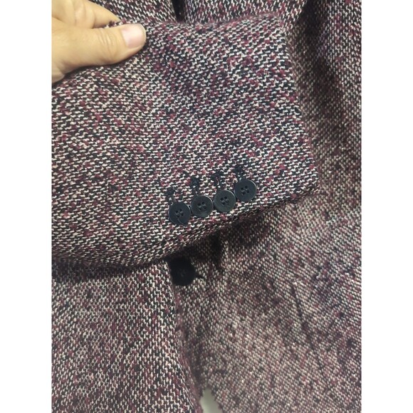 TALBOTS Women Textured Blazer Jacket with Pockets Size 16W - Picture 5 of 7